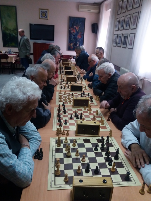 Održan 68 šahovski susret između Udruženja penzionera Saveznog MUP-a i NIP ‚‚Politika‚,